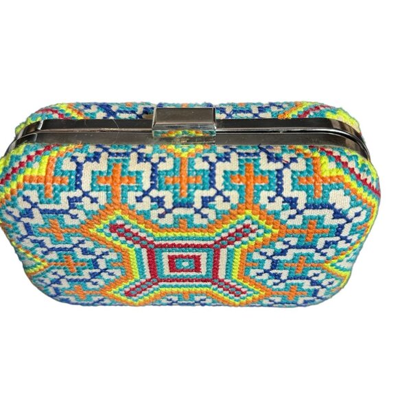 Cross Stitch Clutch Every day Bag - Picture 7 of 15